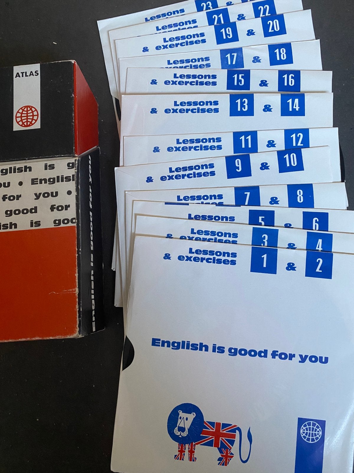 English is good for you cursus singles box, Ophalen, Zo goed als nieuw