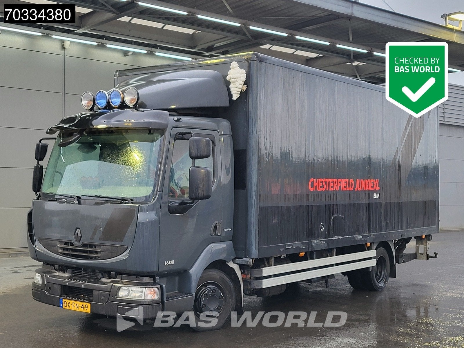 Renault Midlum Midlum 160 4X2 7.5 tons NL Camper truck Livin, Caravans en Kamperen, Mobilhomes, Overige merken, 9 tot 10 meter