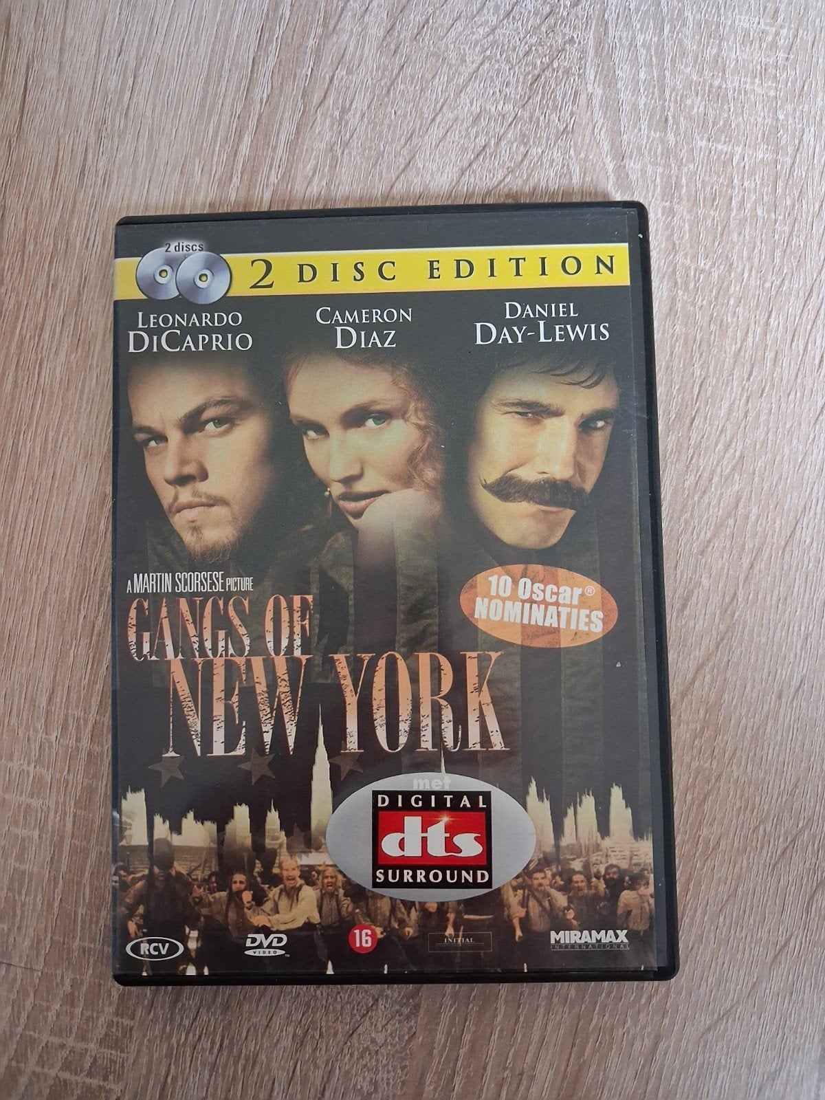 DVD : Gangs of New York (édition de 2 disques), Suppléments, Enlèvement ou Envoi, Anglais, À partir de 16 ans