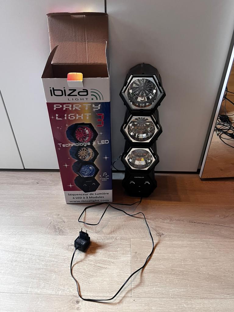 Ibiza party lights, Muziek en Instrumenten, Licht en Laser, Ophalen of Verzenden, Zo goed als nieuw, Licht, Geluidgestuurd