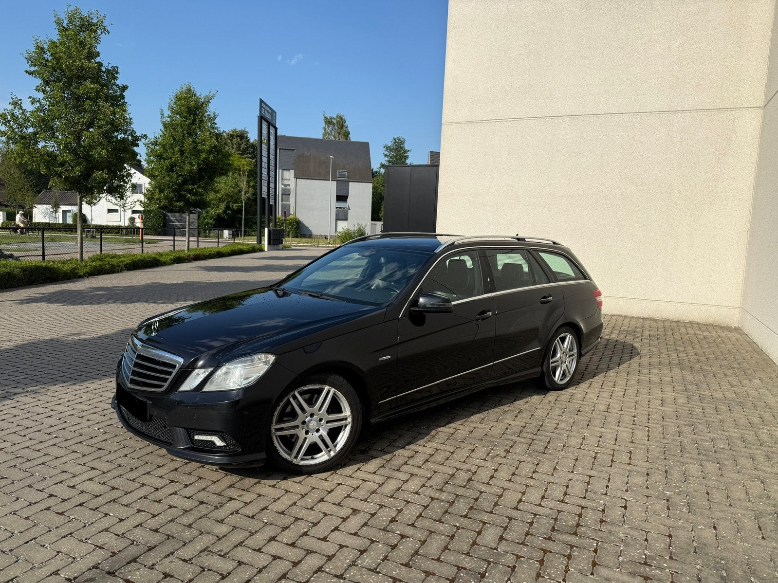 Mercedes-Benz E350cdi Designo-Amg Full option, Auto's, Automaat, Euro 5, Achterwielaandrijving, Zwart