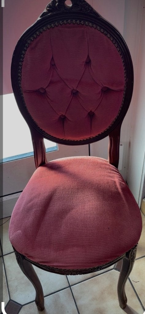 Chaise, Ophalen, Hout, Gebruikt, Twee