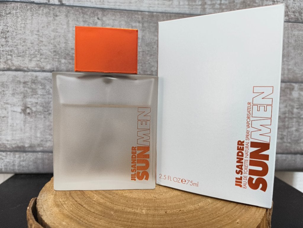 Jil Sander Sun Men 75ml EDT - Heren parfum, Handtassen en Accessoires, Uiterlijk | Parfum, Ophalen of Verzenden, Gebruikt