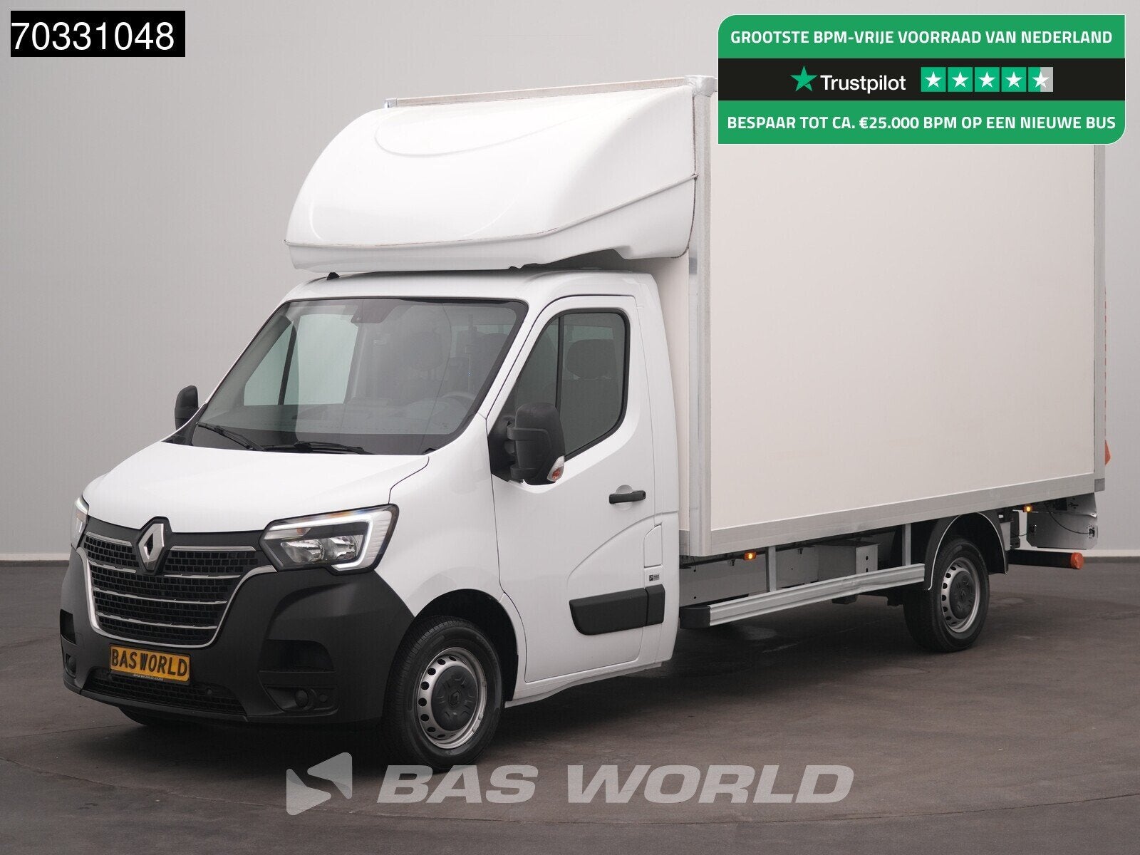 Renault Master 145PK D'Hollandia Laadklep Zijdeur Bakwagen A, Auto's, Bestelwagens en Lichte vracht, Stof, Gebruikt, 4 cilinders