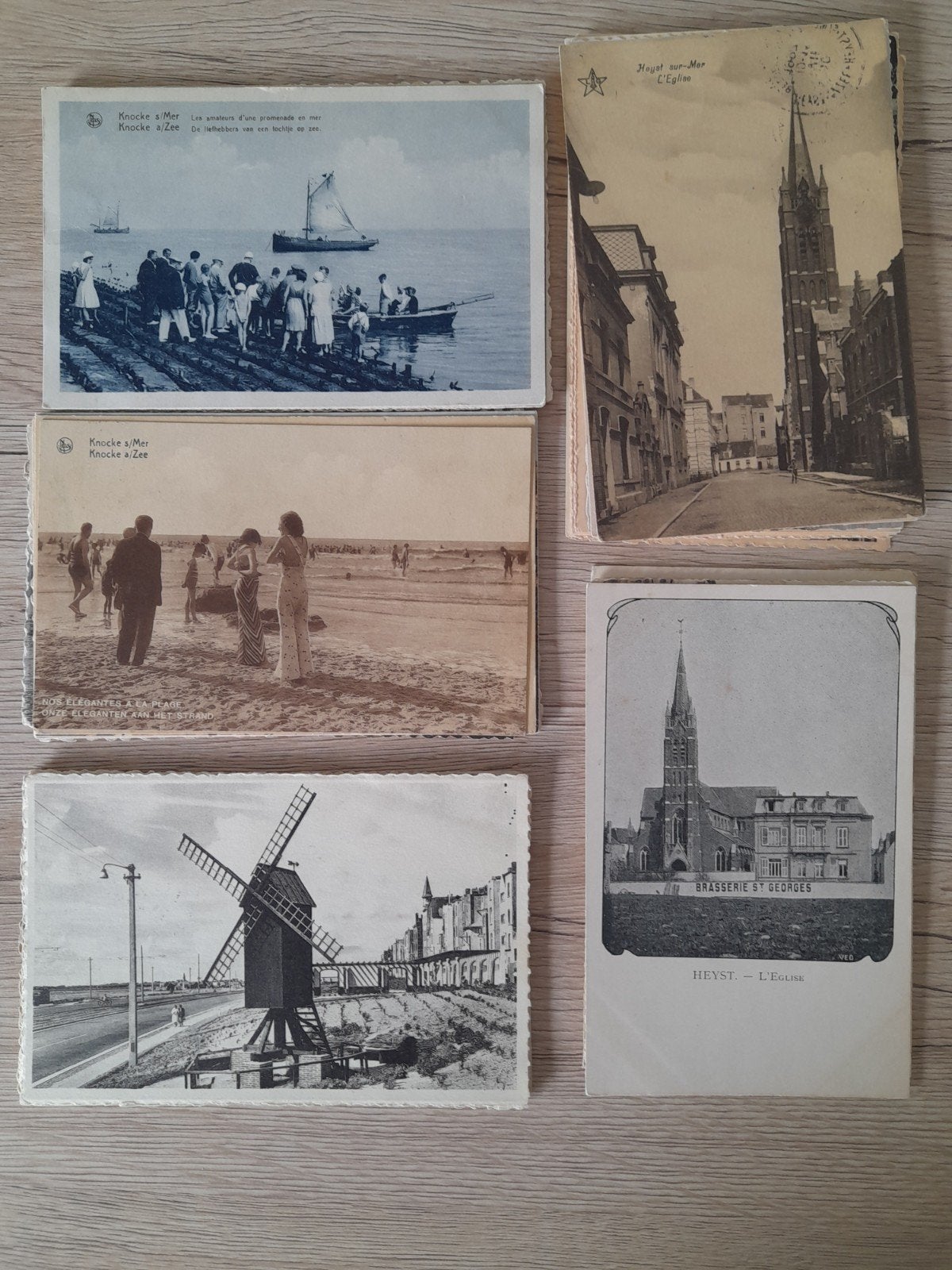 Knokke Heist postkaarten, Ophalen of Verzenden