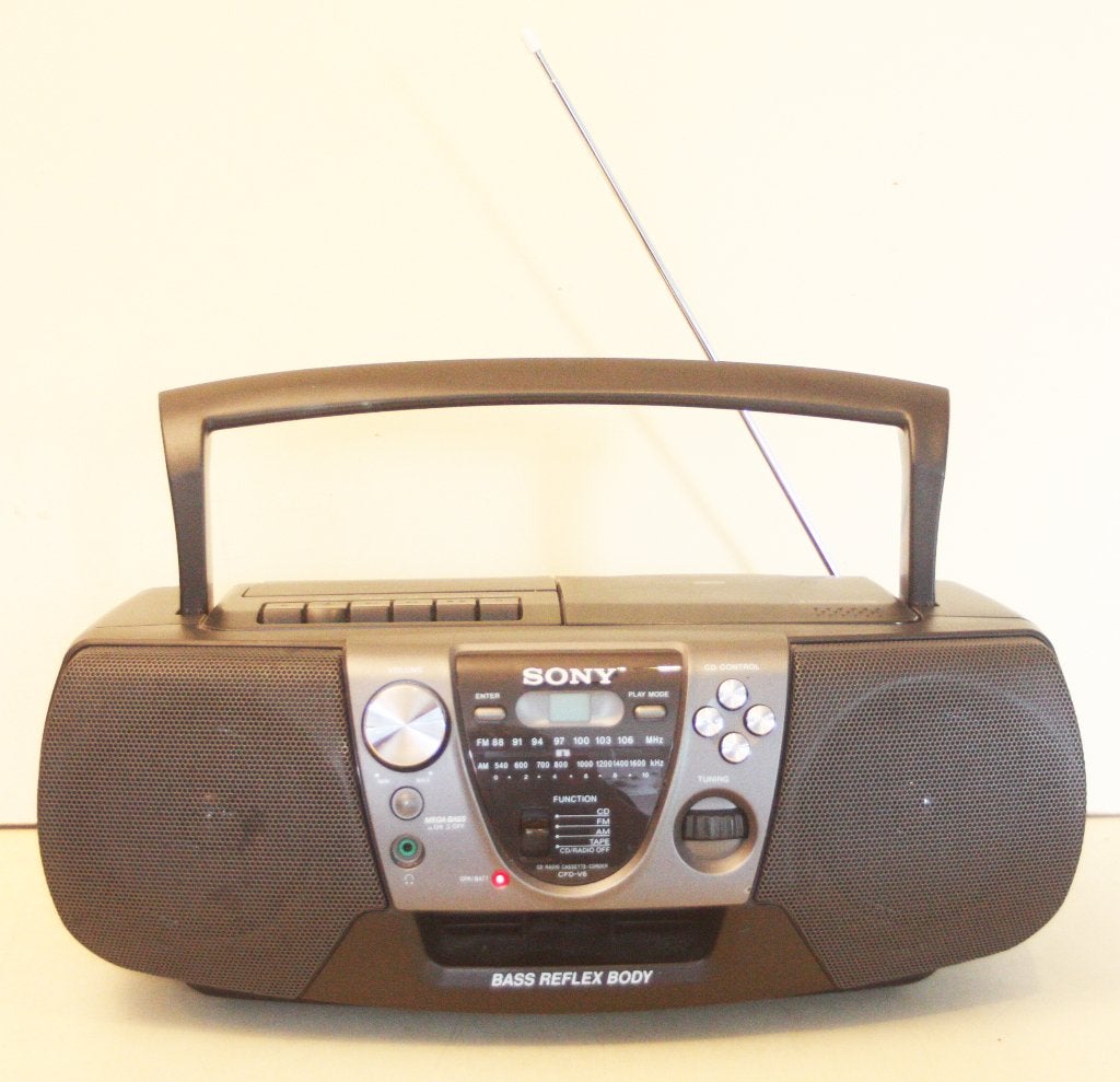 Draagbare Sony Radio / Bass Reflex Body / Mega Bass, TV, Hi-fi & Vidéo, Chaîne Hi-fi, Enlèvement ou Envoi, Deck cassettes ou Lecteur-enregistreur de cassettes