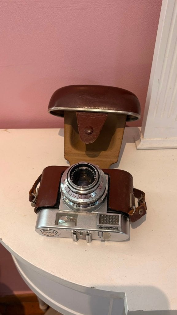 Voigtländer Vito B avec étui, Enlèvement, Utilisé