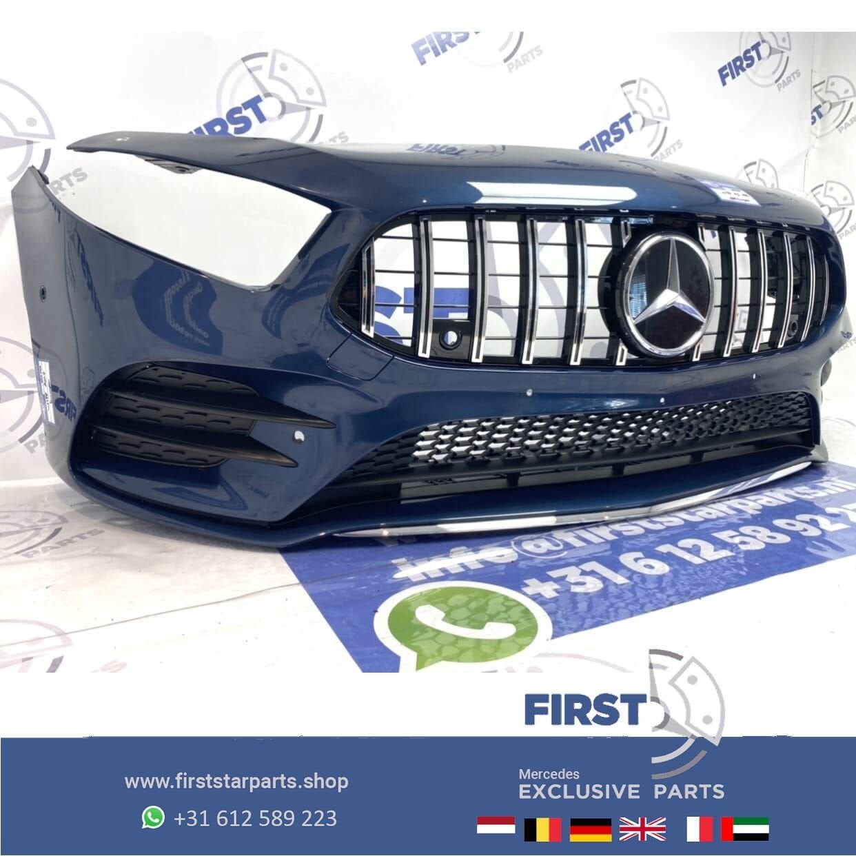 W177 V177 A35 AMG VOORBUMPER ORIGINEEL Mercedes A Klasse 201, Auto-onderdelen, Gebruikt, -, Voor, Ophalen of Verzenden