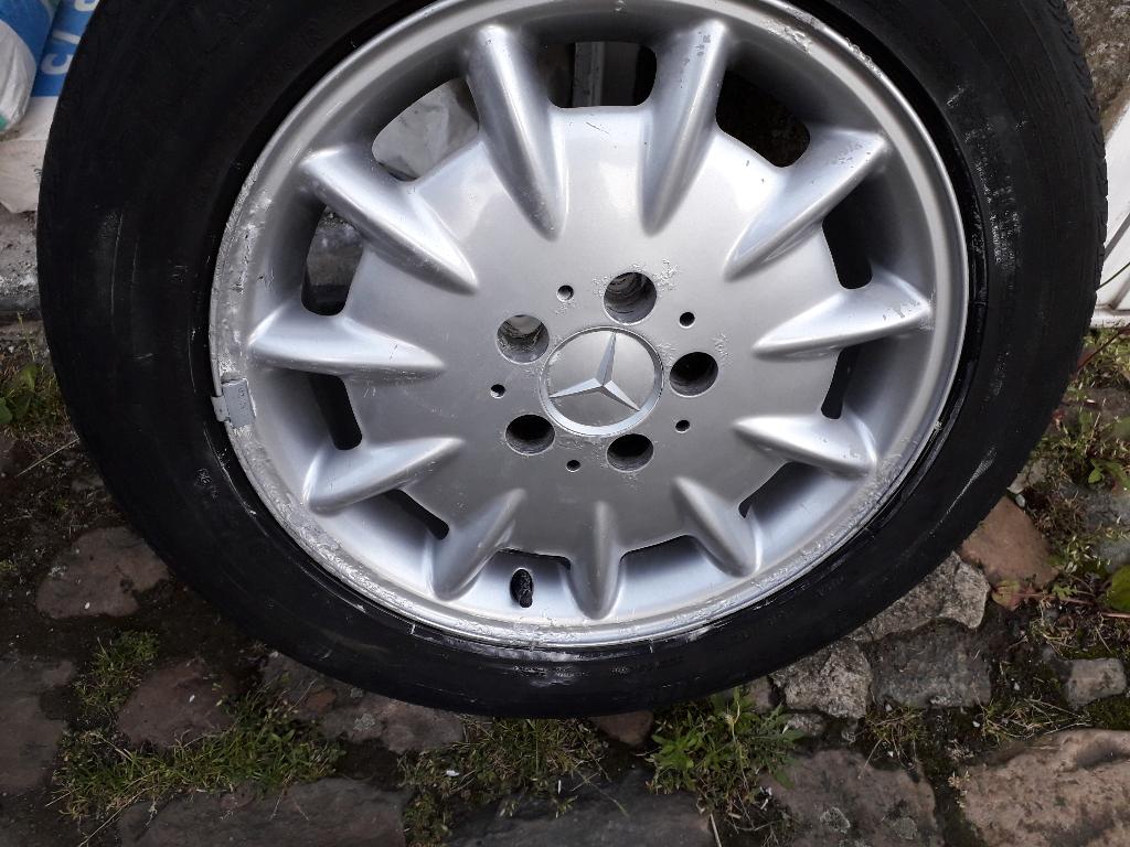 Mercedes Benz 16 inch velgen, Ophalen, Gebruikt, 16 inch, Banden en Velgen