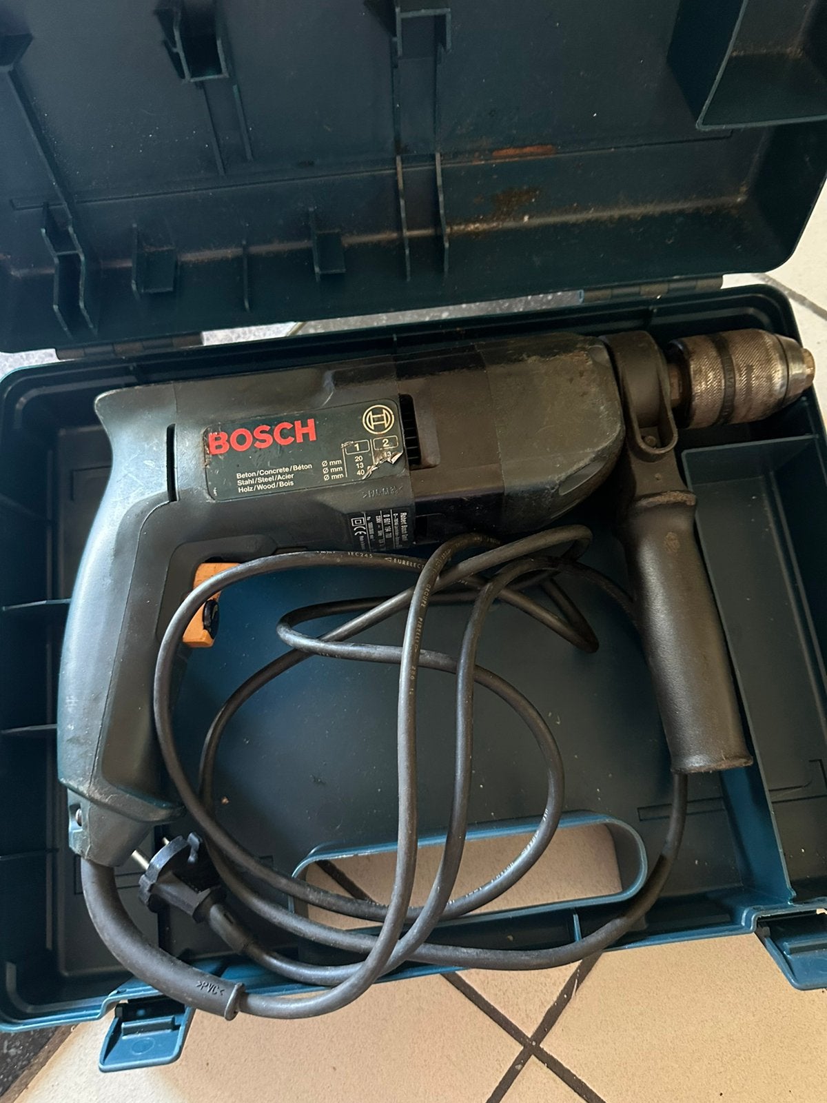 Bosch boormachine, Ophalen, Zo goed als nieuw, Boormachine