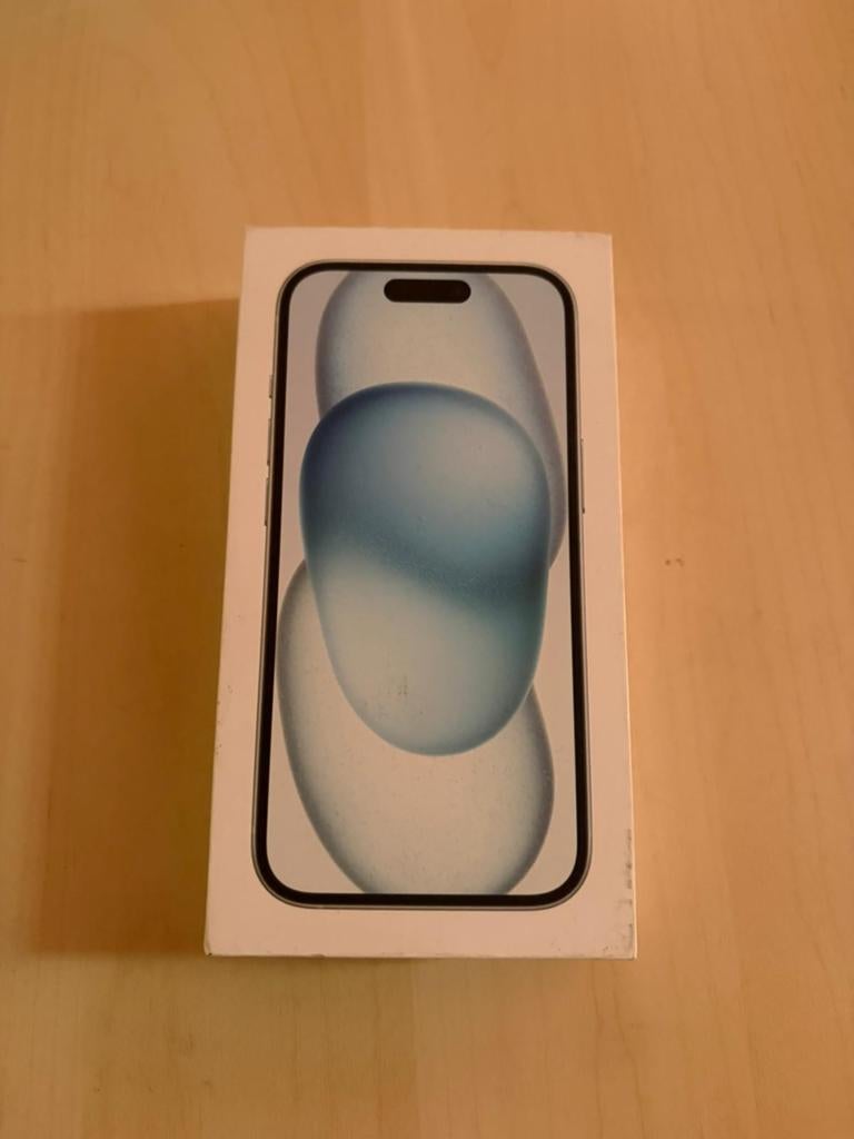Iphone 15 bleu 128GB, Telecommunicatie, Ophalen, 80 %, IPhone 15, Blauw