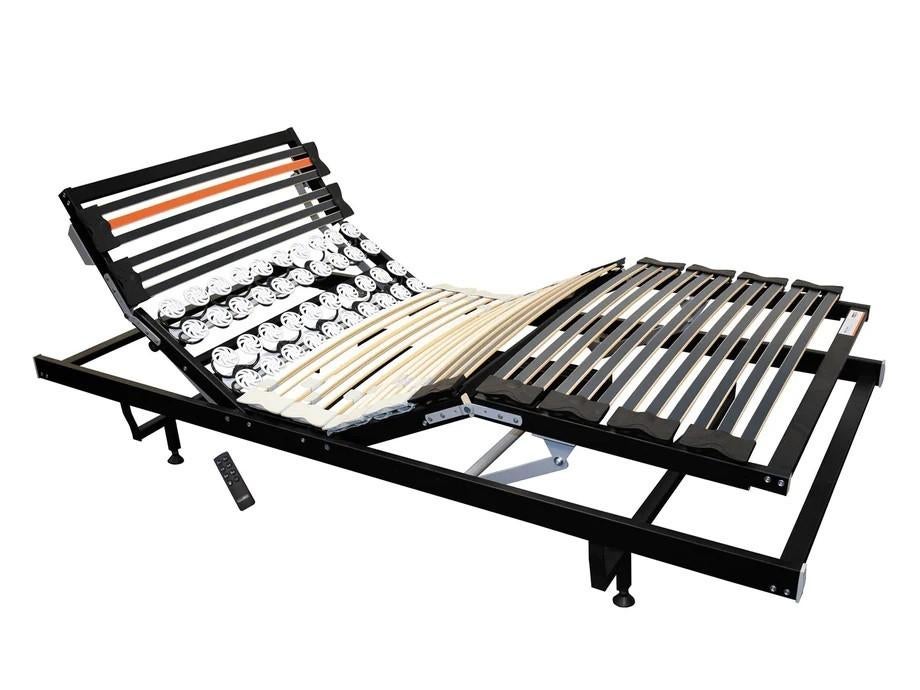 elektrisch éénpersoonsbed/lattenbodem, 90 cm, 210 cm, Enlèvement, Réglable