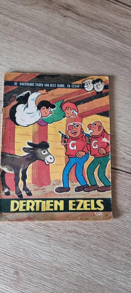 De daverende daden van Dees Dubbel en Cesar nr. 7
Dertien ez, Boeken, Eén stripboek, Ophalen of Verzenden, Gelezen, Rik Clément