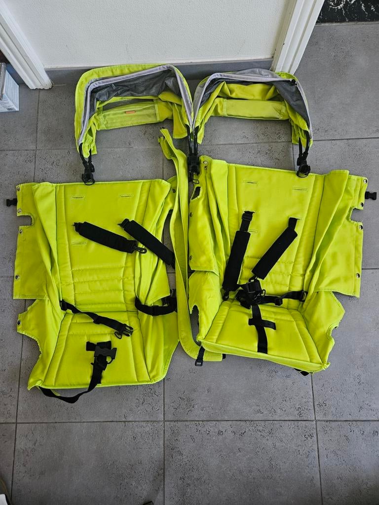 Rembourrage pour poussette Easywalker Duo vert citron, Enfants & Bébés, Enlèvement, Poussette
