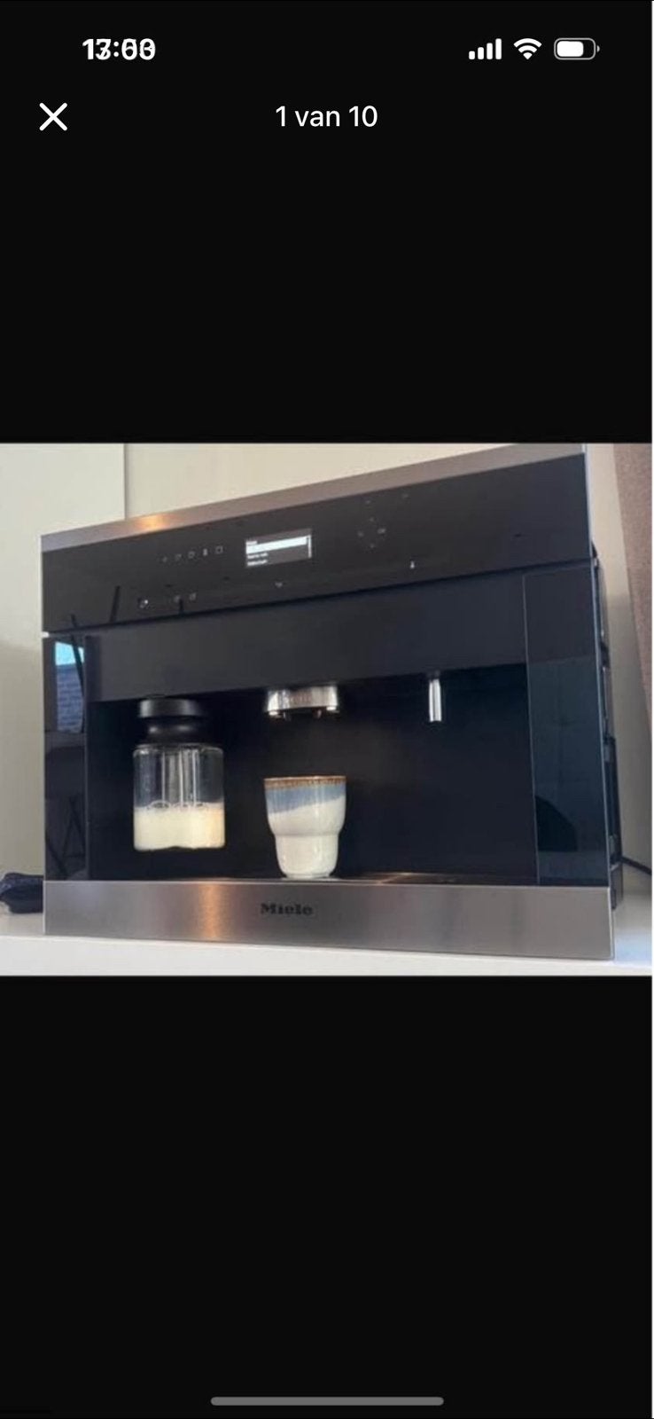 Inbouw koffiezet miele, Elektronische apparatuur, Ophalen, Zo goed als nieuw, Miele