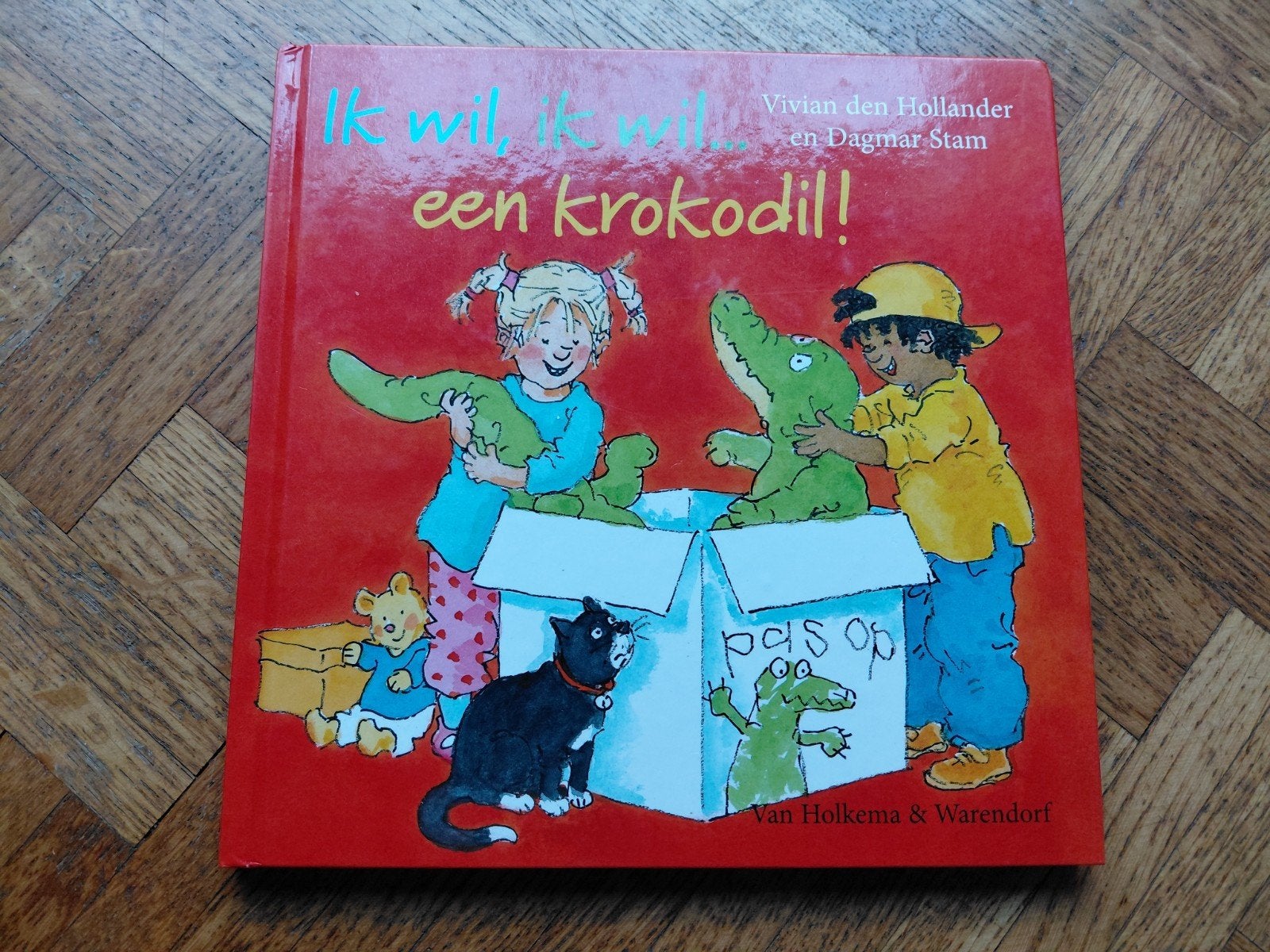 Vivian den Hollander: Ik wil, ik wil... een krokodil, Boeken, Ophalen of Verzenden, Gelezen
