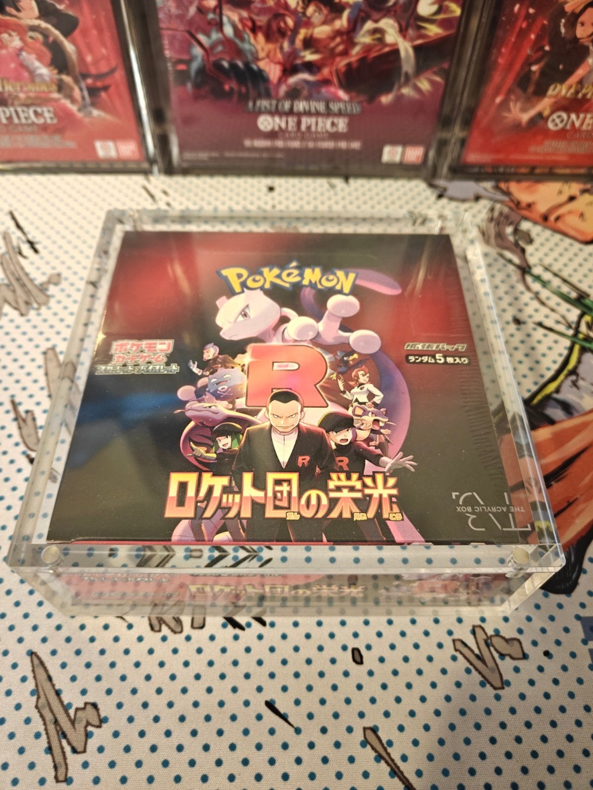 Pokemon Glory of Team Rocket Booster Box (JP) met Acryl, Ophalen, Nieuw, Boosterbox
