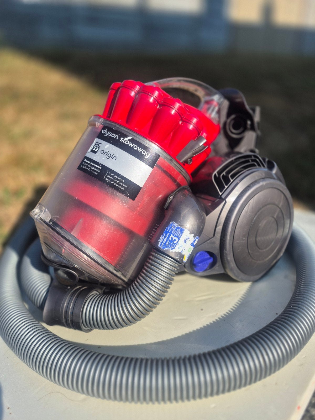 Dyson aspirateur DC32 nettoyé avec ses accessoires., Ophalen, Gebruikt, Geschikt voor harde vloeren, Dyson