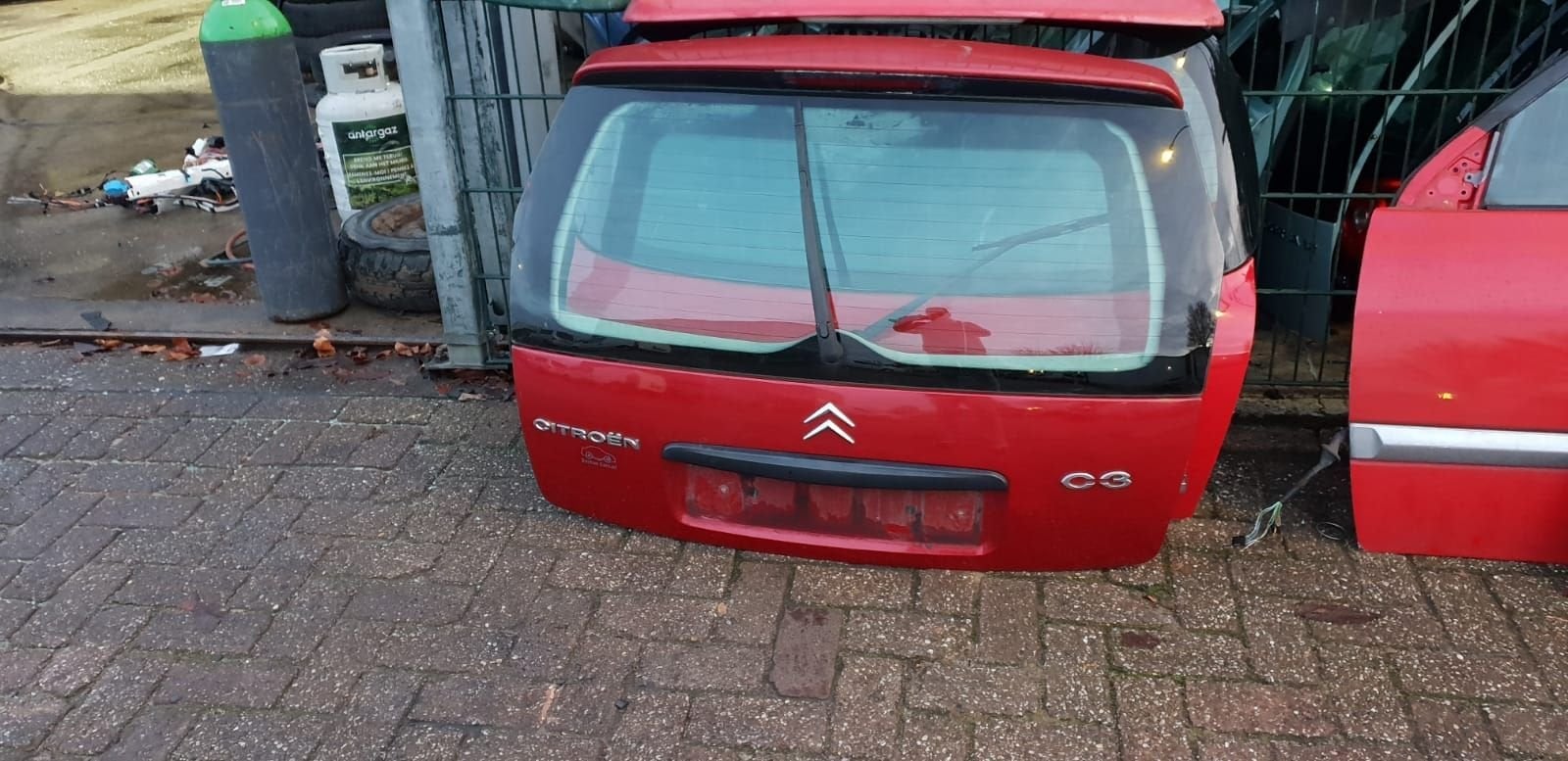 CITROËN C3 ACHTERKLEP BJ 2001 2006, Gebruikt, -, Ophalen of Verzenden, Achter