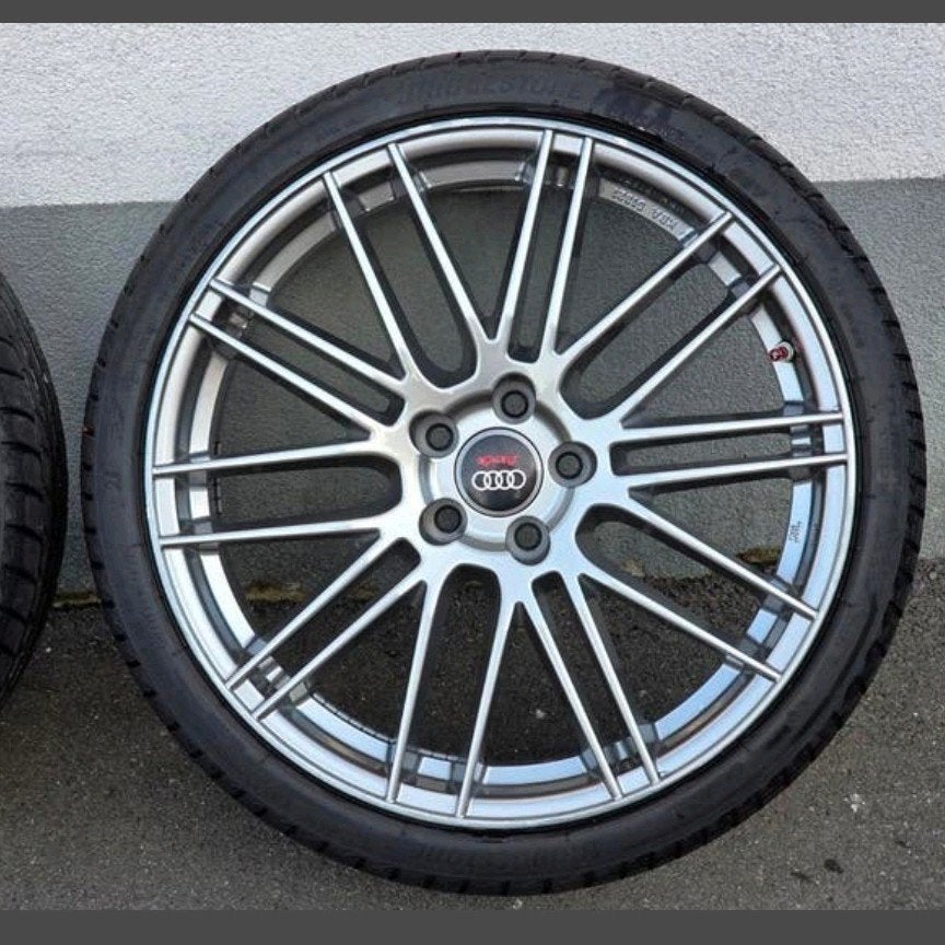 19 inch Rial velgen 5x105 met bridgestone banden., Auto-onderdelen, Banden en Velgen, 225 mm, Ophalen, 19 inch