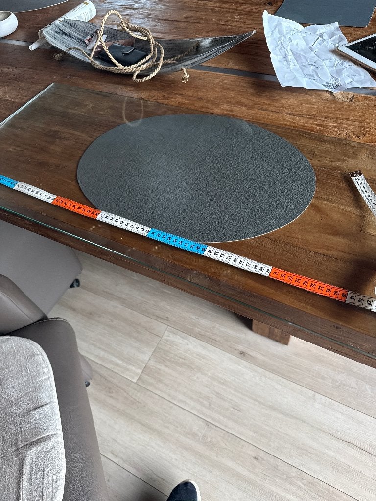 Glazen tablet, Ophalen, Gebruikt, Glasplaat