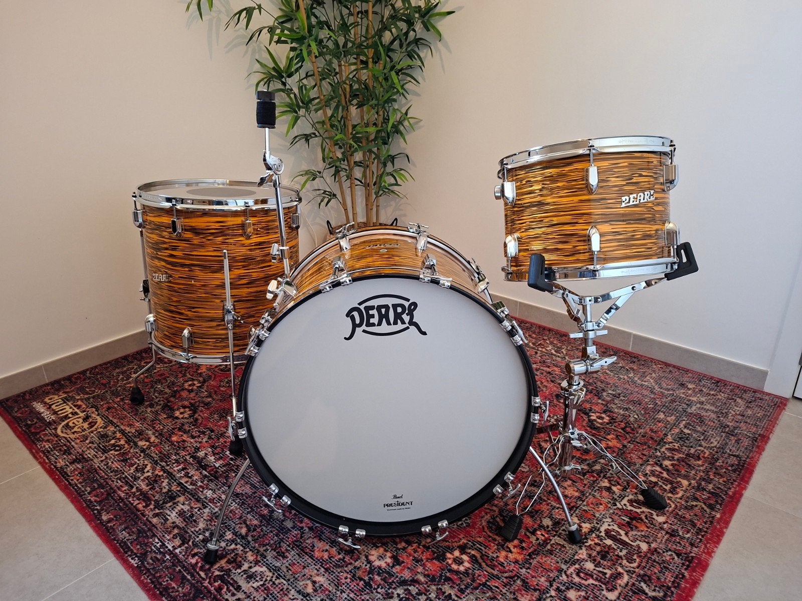 Pearl President Deluxe shell set in nieuwstaat!, Muziek en Instrumenten, Ophalen, Pearl