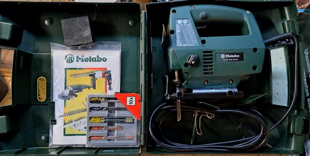 Metabo decoupeerzaag, Ophalen, Zo goed als nieuw