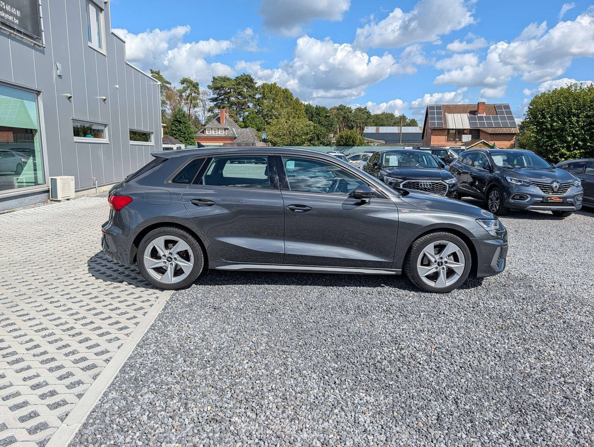 Audi A3 Sportback 30 TDi S line | NAVI | CARPLAY | PARKSENS, Argent ou Gris, Achat, Euro 6, Entreprise