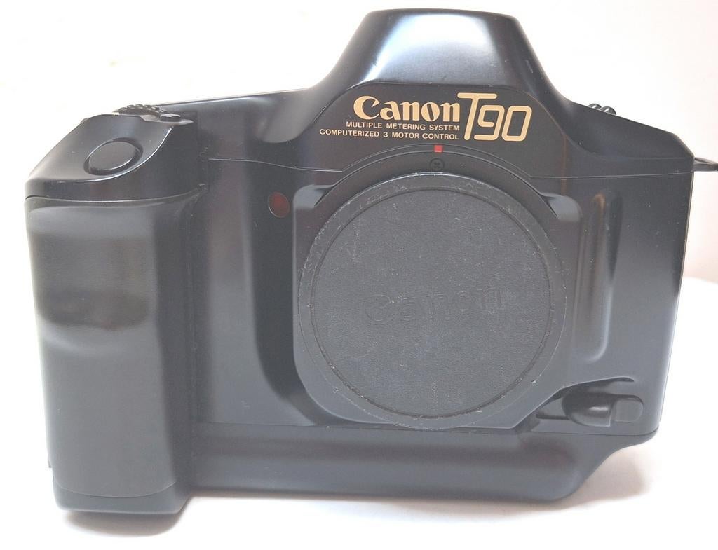CANON T90-camera - 35 mm spiegelreflexcamera, Audio, Tv en Foto, Foto | Flitsers, Ophalen of Verzenden, Canon