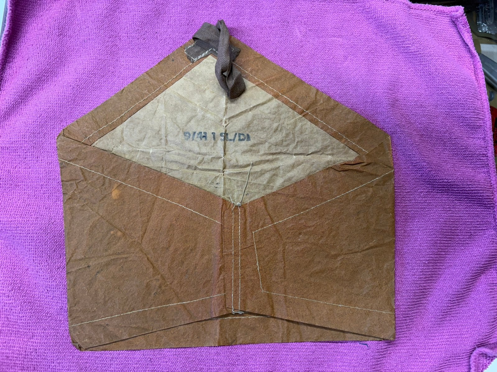 WW2 Britsh/US gas detection armband Dated 9/41, Ophalen of Verzenden