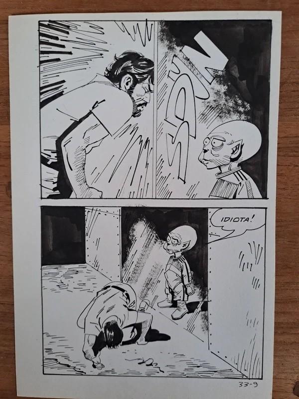 Originele plaat uit Cimiteria, Boeken, Stripverhalen, Ophalen of Verzenden