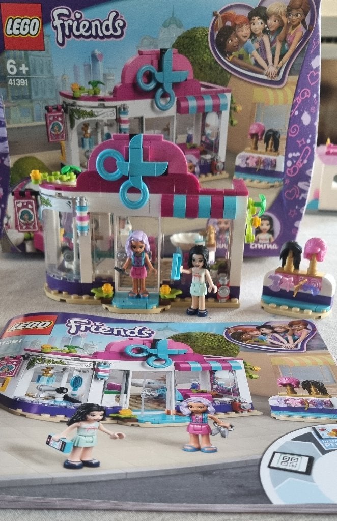 Salon de coiffure LEGO Friends 41391 Heartlake City —Complet, Enlèvement ou Envoi, Lego, Ensemble complet, Friends