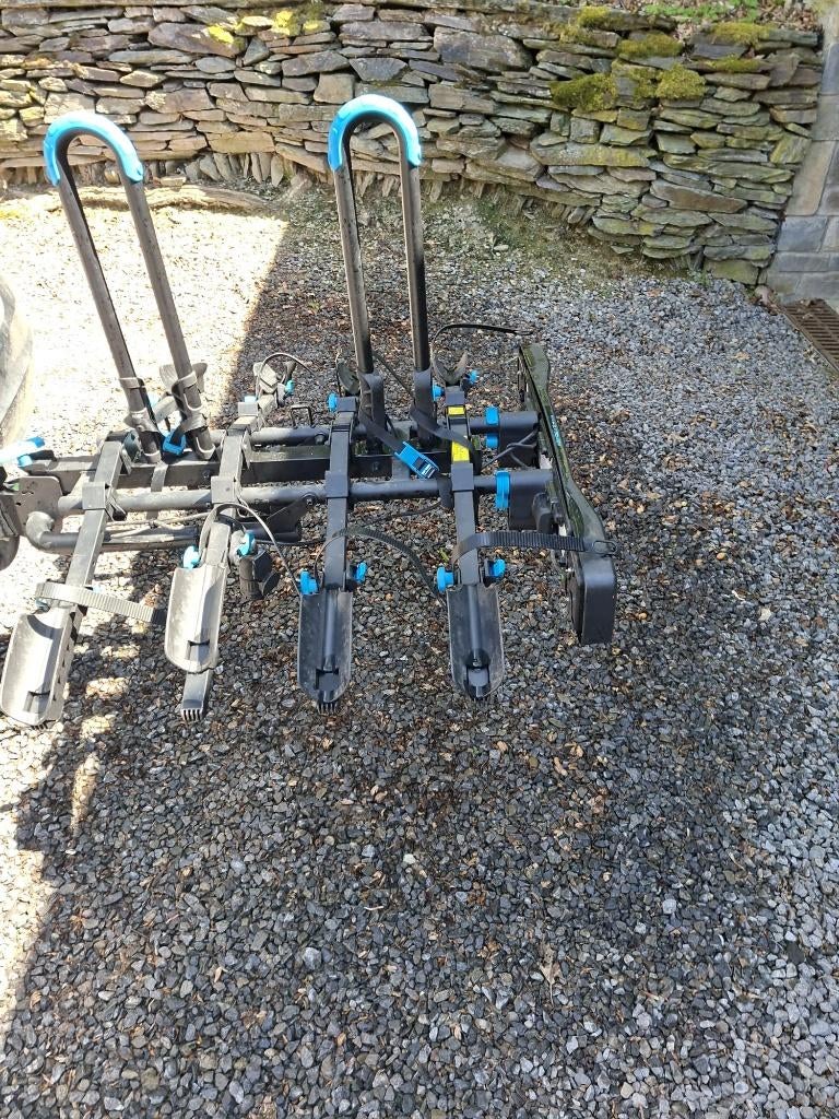 Porte 4 vélos Norauto pour attache remorque, Ophalen, 3 fietsen of meer, Elektrische fiets, Zo goed als nieuw