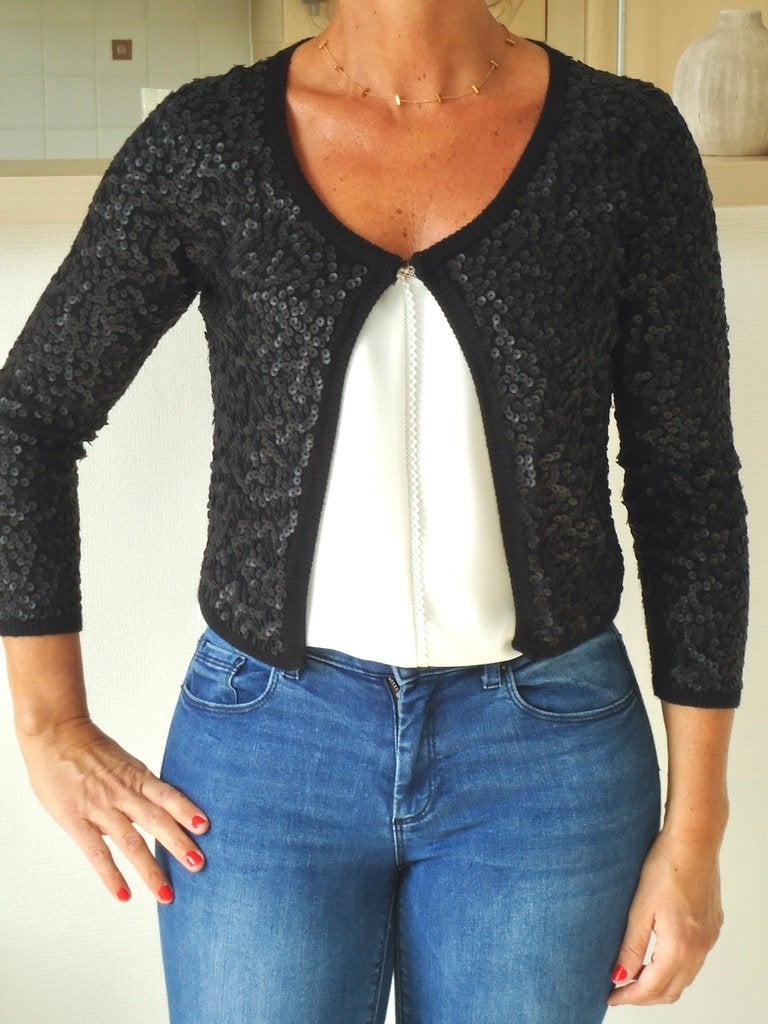 Cardigan à sequins, Vêtements | Femmes, Pulls & Gilets, Lola & Liza, Enlèvement ou Envoi, Comme neuf, Taille 34 (XS) ou plus petite