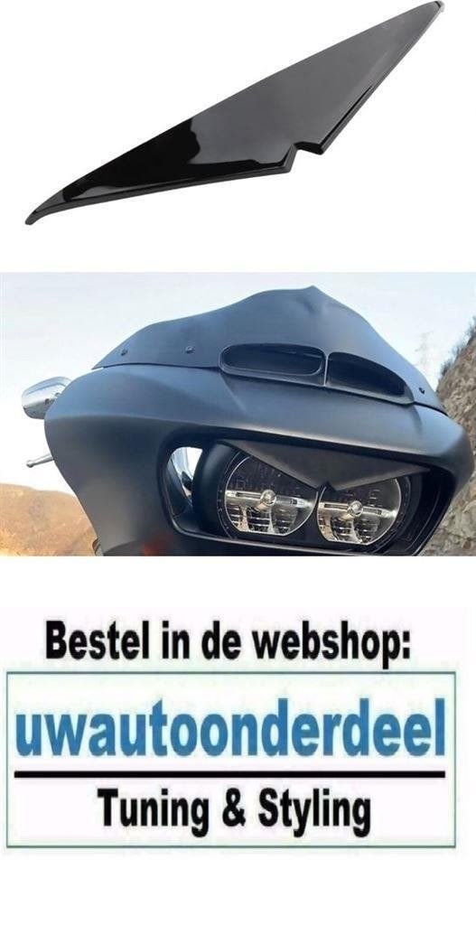 Booskijker Spoiler Koplamp Visier Voor Harley Davidson Road, Verzenden