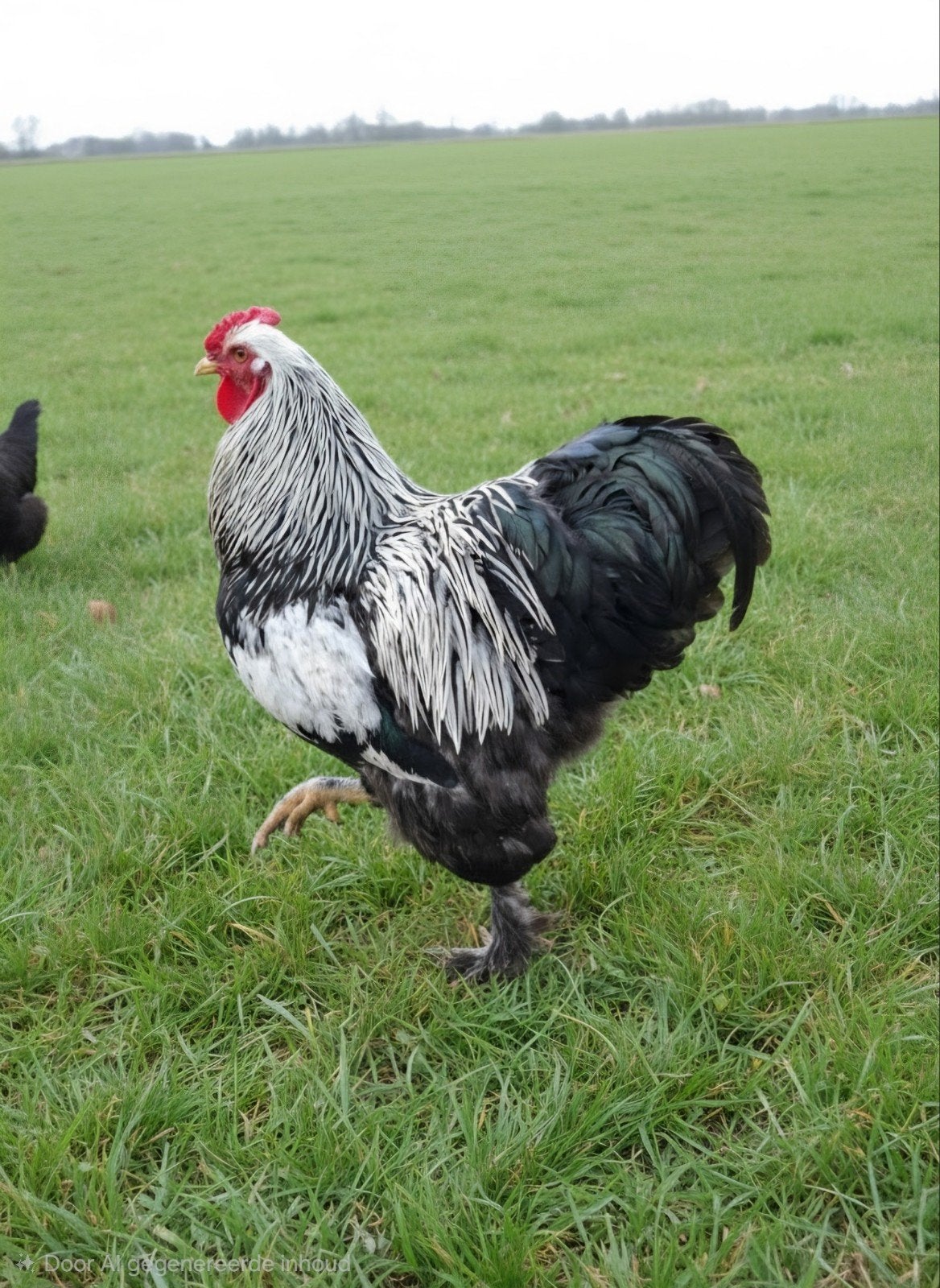 Brahma haan, Mâle, Poule ou poulet