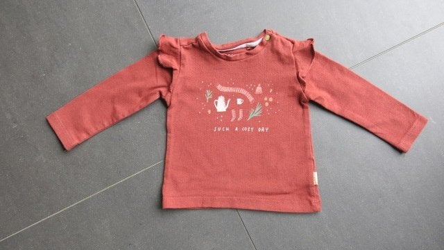 Longsleeve van Noppies (maat 62), Gebruikt, Meisje, Ophalen of Verzenden, Noppies