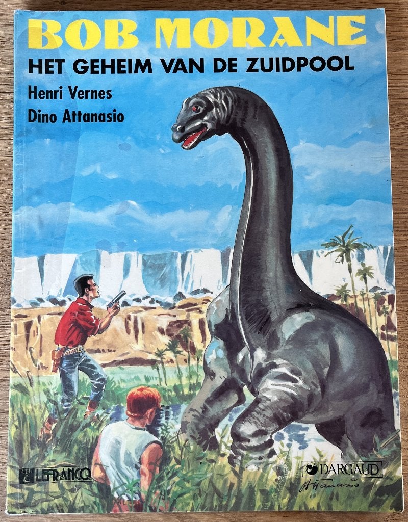 Bob Morane - Het geheim van de Zuidpool -2 1e(1989) Strip, Boeken, Stripverhalen, Eén stripboek, Ophalen of Verzenden, Gelezen
