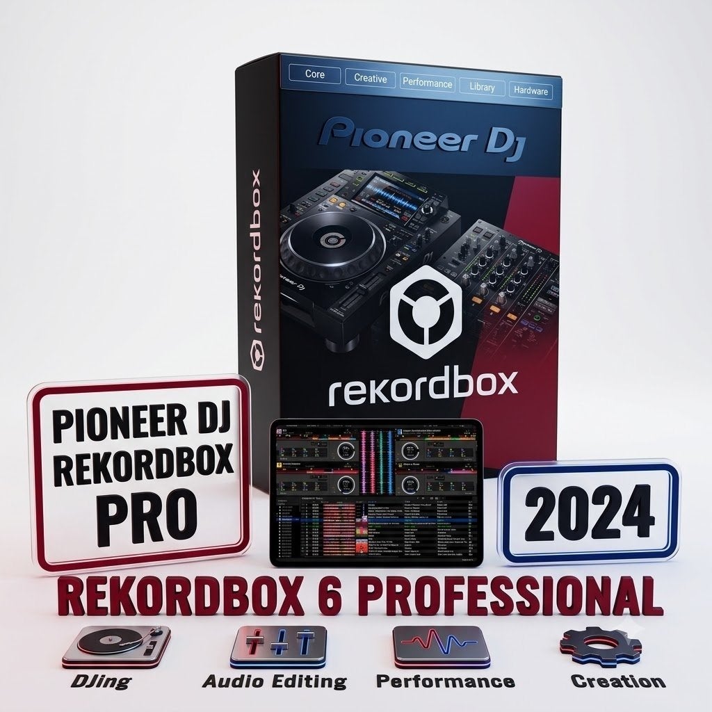Pioneer DJ Rekordbox 6 Professional 2024, Computers en Software, Audio-software, Ophalen, Nieuw, Windows