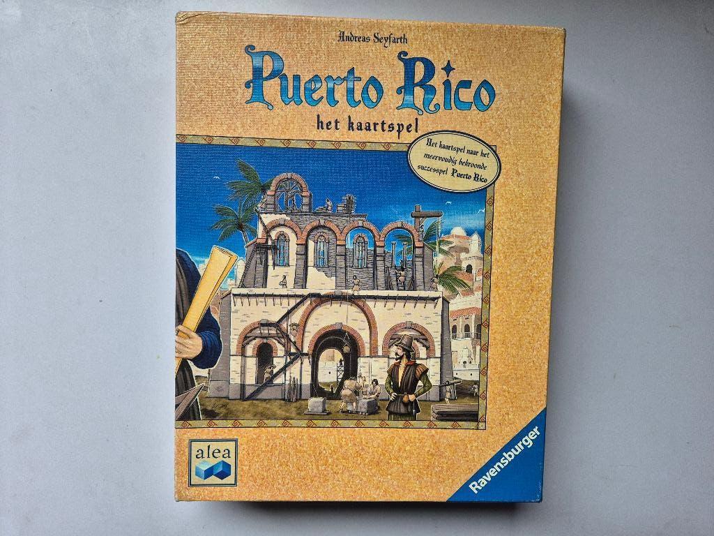 Puerto Rico het kaartspel, Hobby en Vrije tijd, Een of twee spelers, Ophalen of Verzenden, Zo goed als nieuw, Ravensburger