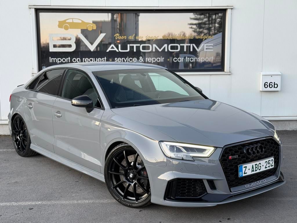 Audi RS3 sedan - RS seat - Virtual - Keyless - Matrix - DAZA, Cuir, Argent ou Gris, Achat, 2480 cm³
