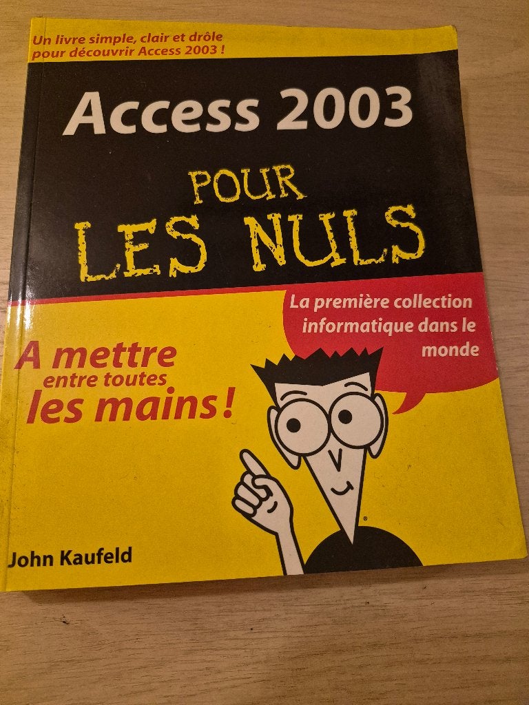 Nouveau livre acces 2003, Informatique & Logiciels, Enlèvement ou Envoi, Neuf