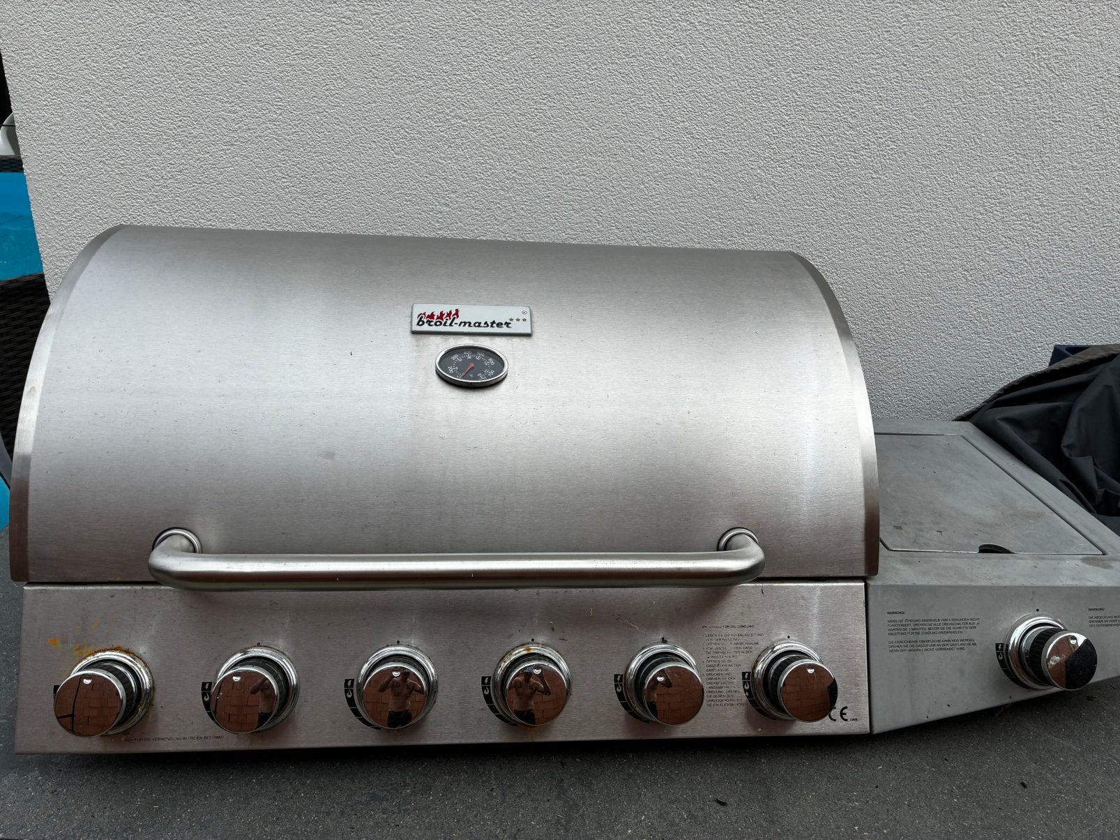 Gas BBQ XL, Tuin en Terras, Ophalen, Gebruikt