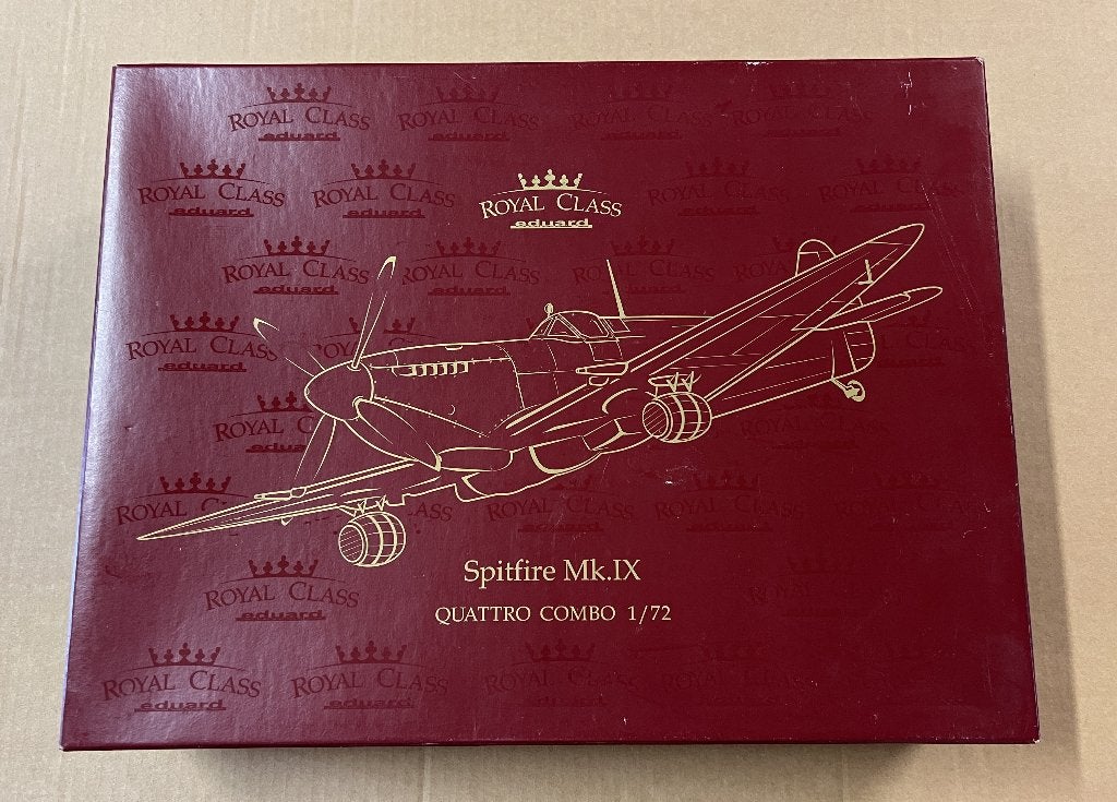 Spitfire Mk. IX QUATTRO COMBO 1/72 - ROYAL CLASS - EDUARD, Overige merken, 1:72 tot 1:144, Nieuw, Ophalen of Verzenden