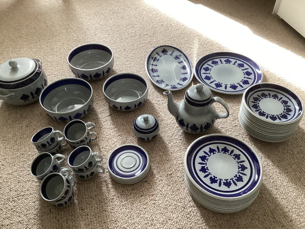 Vintage Boch Baltic servies, Ophalen