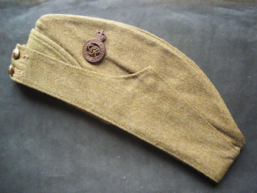 Bonnet du Royal Horse Guards the Blues 1939 British side cap, Collections, Objets militaires | Seconde Guerre mondiale, Envoi