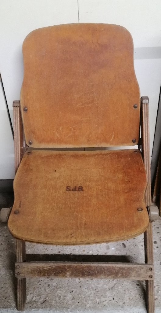 Amerikaanse houten klapstoel uit de WW2 Amerikaanse stoelen, Verzenden, Overige soorten, Overige typen