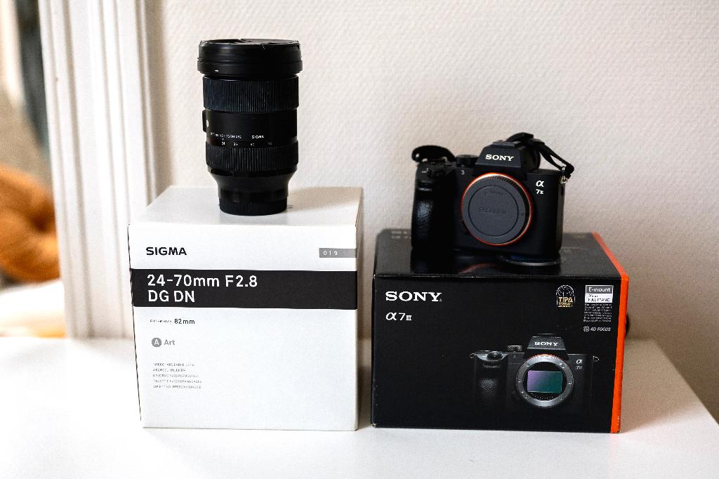 Sigma 24-70mm 2.8, TV, Hi-fi & Vidéo, Photo | Lentilles & Objectifs, Utilisé, Enlèvement ou Envoi