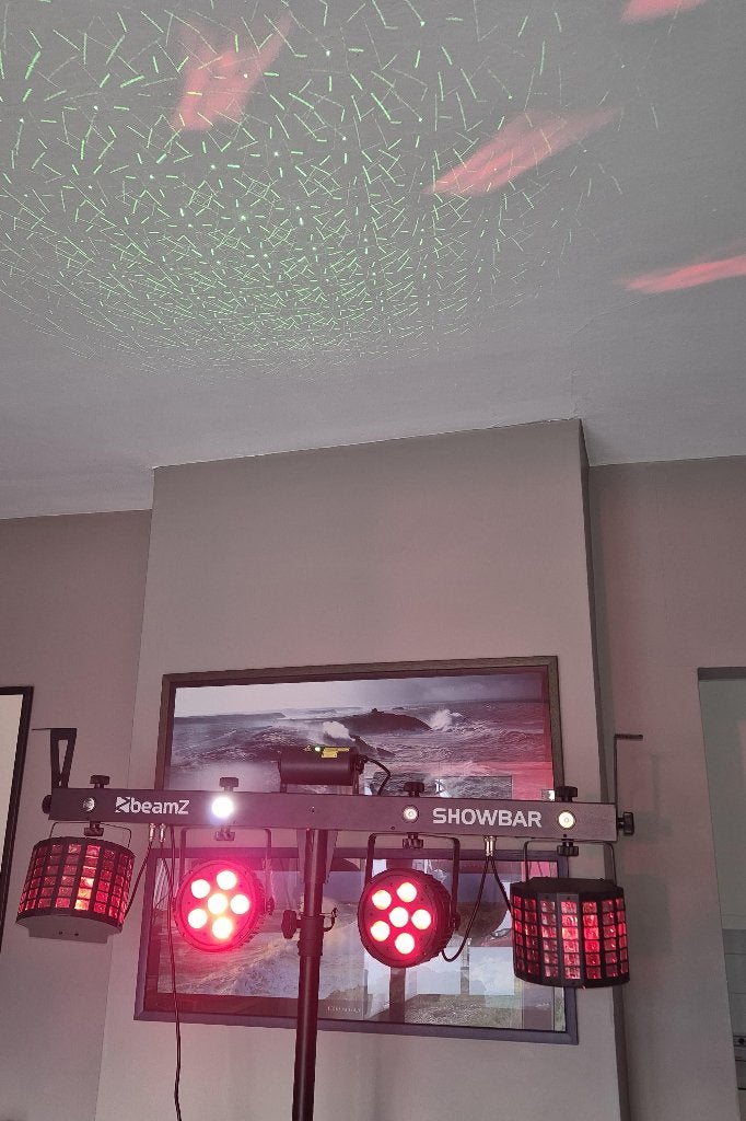 Beamz Showbar, Muziek en Instrumenten, Licht en Laser, Ophalen, Zo goed als nieuw, Laser, Geluidgestuurd