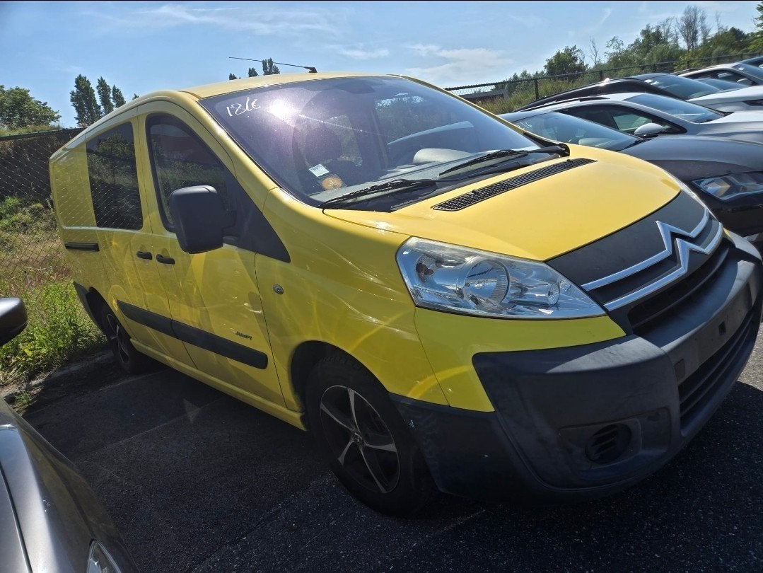Citroën Jumpy 1.6HDI 6PL 2009, Achat, Entreprise, Jaune, Boîte manuelle